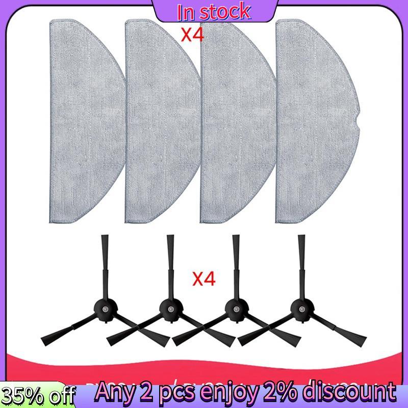 ในสต็อก-สําหรับ RV30 Max / RV30 / RV20 Max อะไหล่ทดแทนแปรงด้านข้าง Mop ผ้า