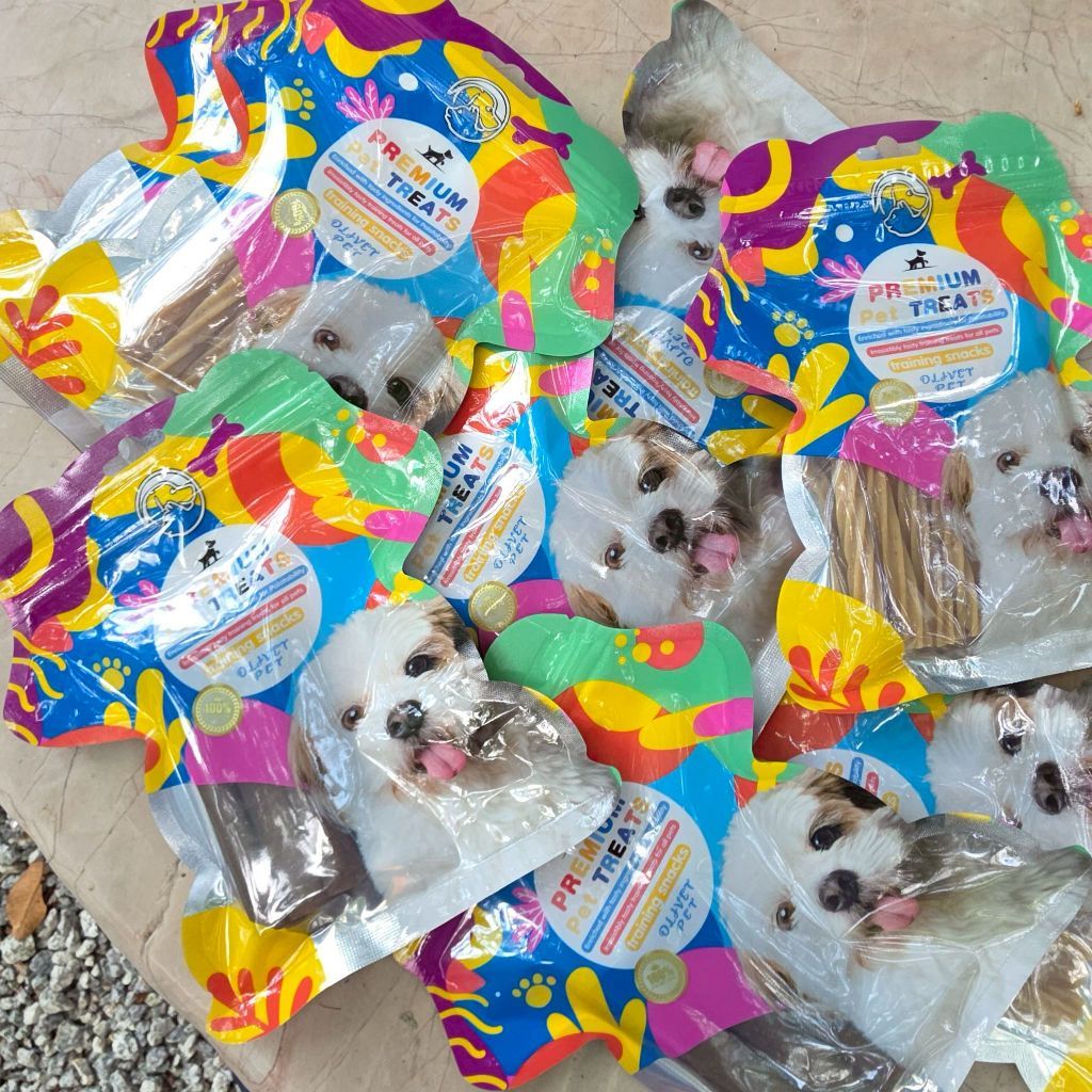 ขนมสุนัข Premium Pet Treats รสเป็ดและรสไก่ สำหรับน้องหมาทุกสายพันธุ์