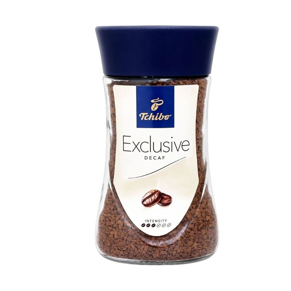 ทชิโบ เอ็กซ์คลูซีฟดีคาฟกาแฟ(Tchibo Exclusive Decaf Coffee 100g.)