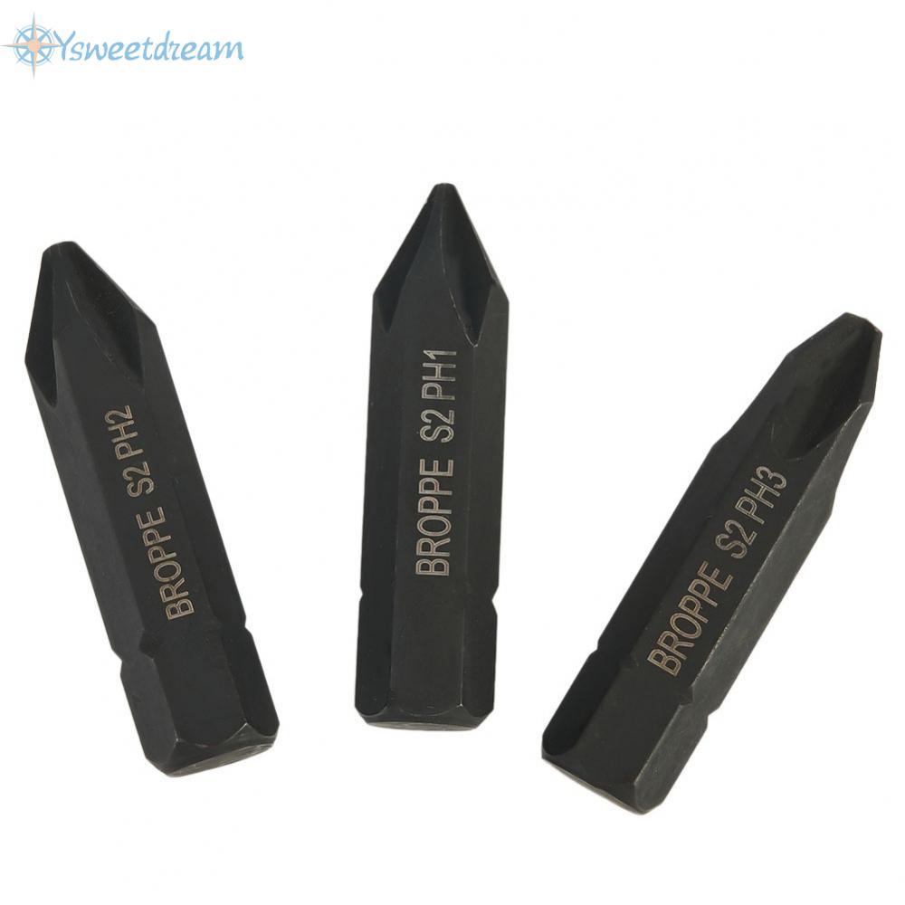 【SWTDRM】Efficient Electric Cross Screwdriver Bit for Fast and Easy Operation PH1/PH2/PH3