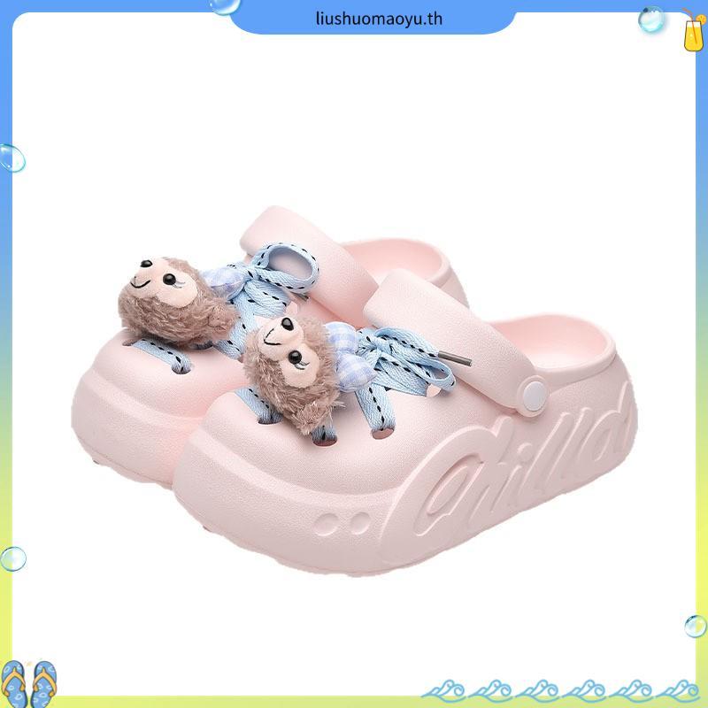 Puxi รองเท้าแตะ EVA รองเท้าแตะนุ่มกันลื่น'รองเท้า แฟชั่นสตรี'รองเท้าแตะะกลางแจ้ง
