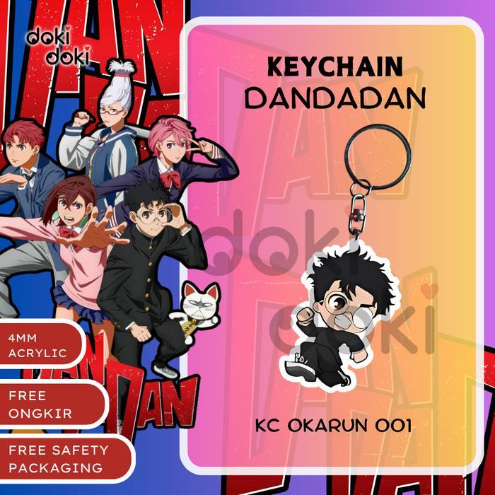 DOKIDOKI GUNDAN KUNCI KEYCHAIN ANIME DANDADAN - KC OKARUN 001