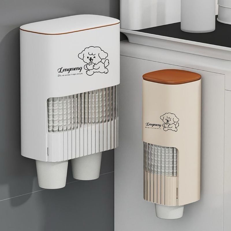 Spot Ready Stock Once Cup Pick-up Cup Paper Cup Holder Pick-up Cup Holder Water Dispenser Cup Holder