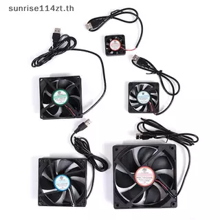 SSTH DC 5V USB แบริ่งแขนไร้แปรงถ่าน Fenputer PC Silent Cooler พัดลมระบายความร้อน Lot.