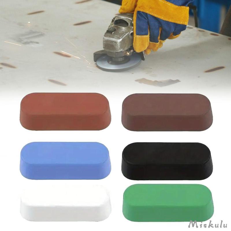 [Miskulu] Buffing Compound Bar Wax Polishing Blocks Multi Stage Metal Polish Jewelry Honing สําหรับเ