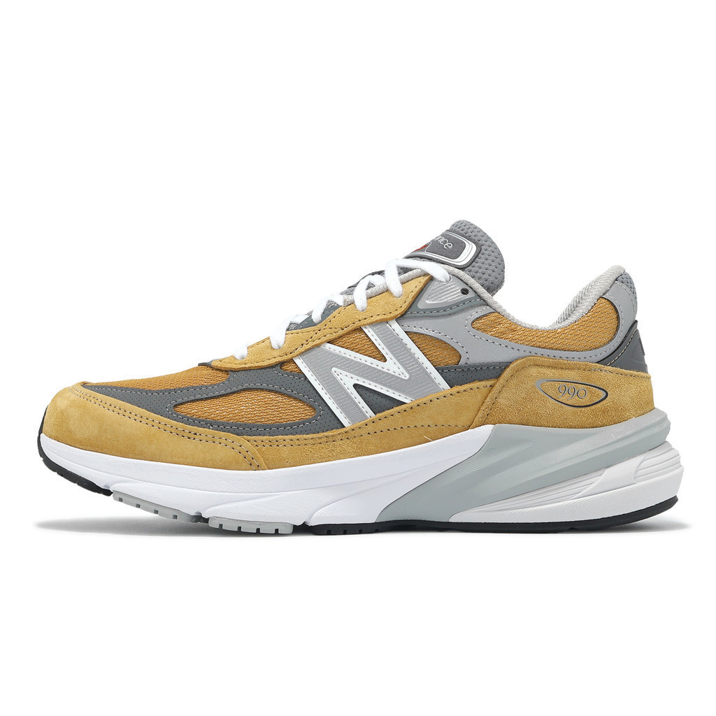 NB Casual Shoes 990 V6 Mens Brown Yellow American Workwear [ACS] U990TN6-D AGUK Q6HL