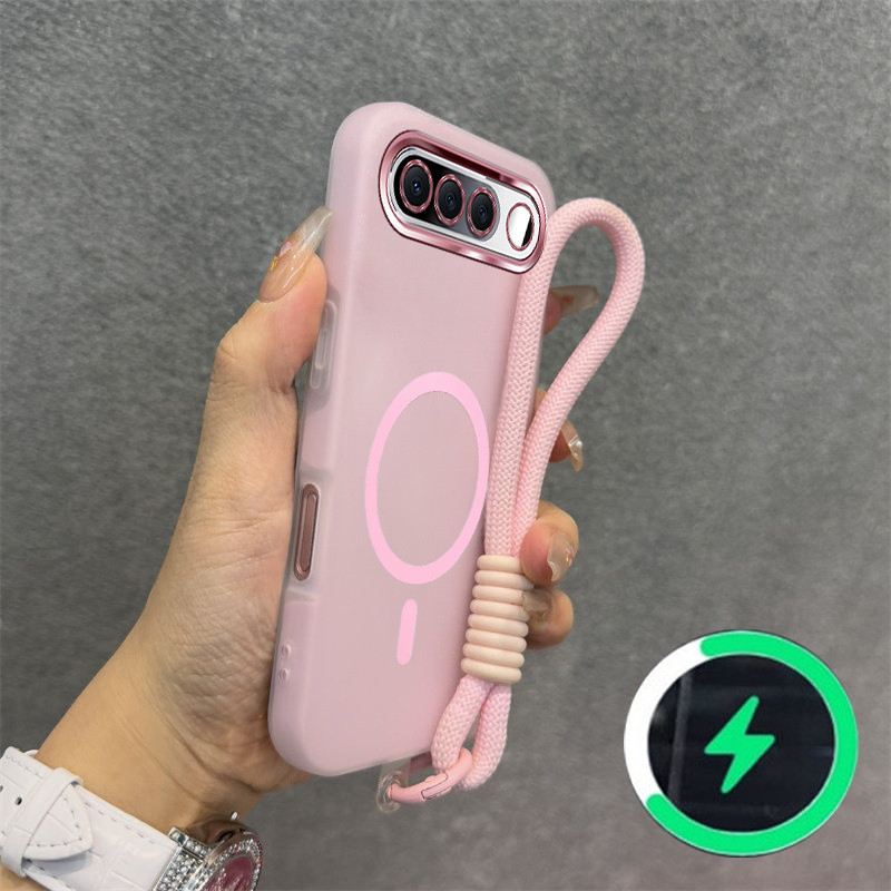 เหมาะสําหรับRealme 16 5G Realme 16 PRO 5Gเคสโทรศัพท์ มือถือพร้อมTPU anti drop soft Shellสายรัด0046