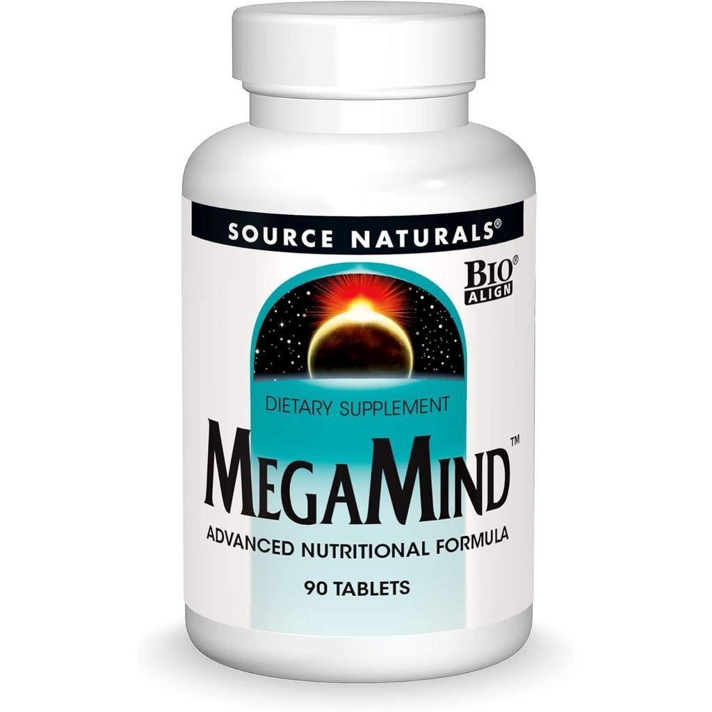 Naturals Megamind Advanced Nutritional Formula & ผลิตภัณฑ์เสริมอาหาร - 90 เม็ด