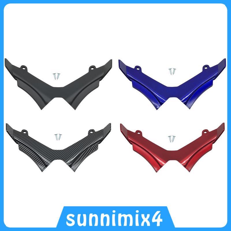 [H2Sports] พลาสติก ABS ด้านหน้า Winglet Aerodynamic รถจักรยานยนต์ Fairing สปอยเลอร์กระจกหน้ารถสําหรั