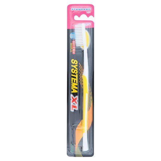 ซิสเท็มม่าแปรงสีฟันXL ขนแปรงนุ่ม SYSTEMA XL TOOTHBRUSH STANDARD SOFT