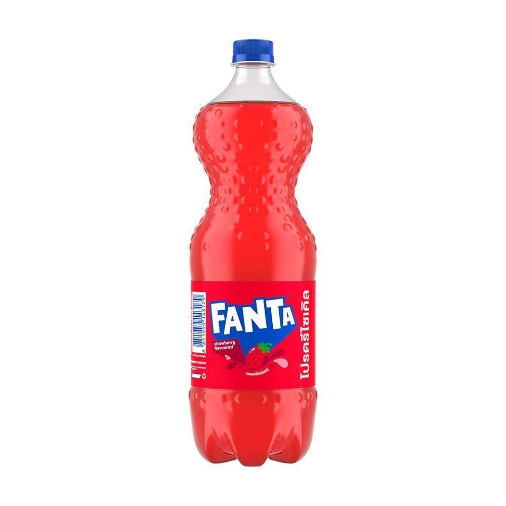 [สินค้าส่งด่วน] แฟนต้าน้ำแดง 1.5ล. FANTA STRAWBERRY 1.5 L.