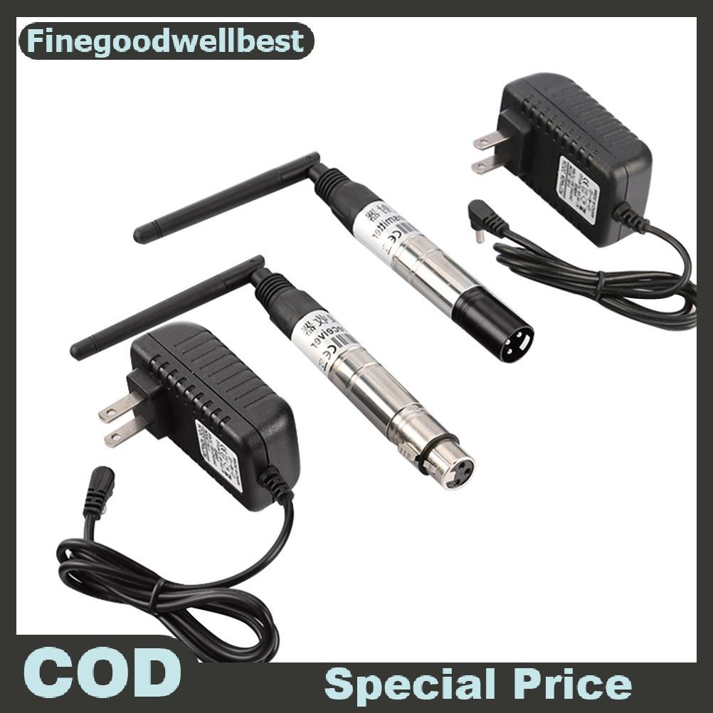 FBTH DMX512 2.4G ตัวรับสัญญาณไร้สายเครื่องส่งสัญญาณตัวควบคุมแสงสําหรับอุปกรณ์ DMX HOT