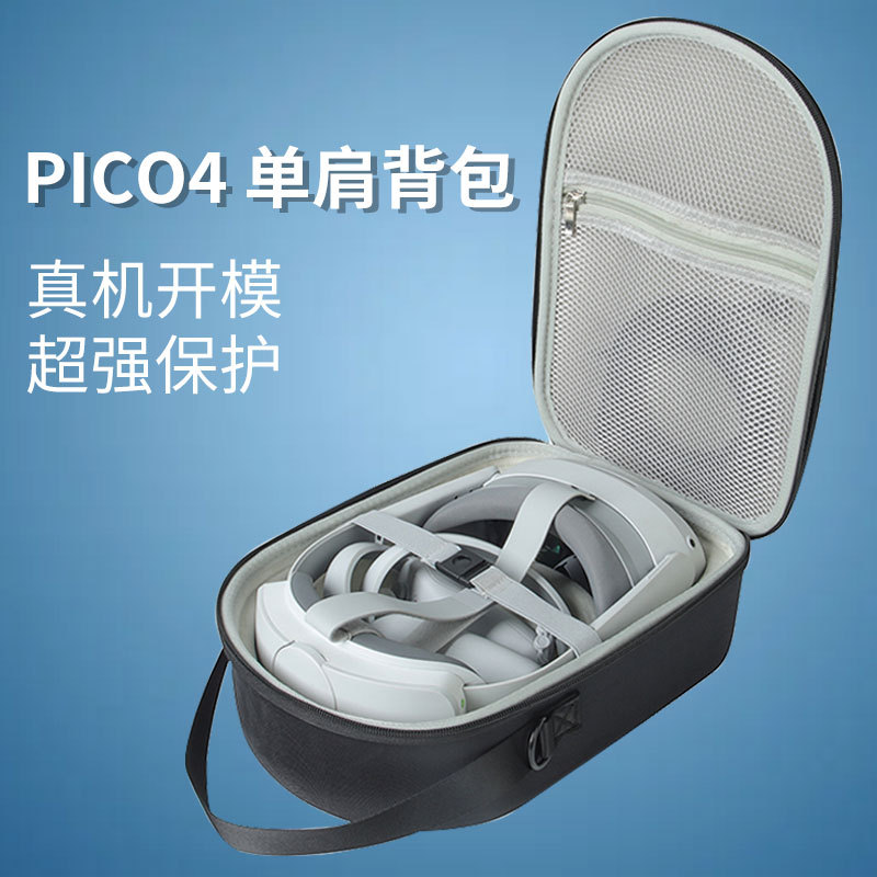 เหมาะสําหรับ Pico4 Pro VR All-in-One กระเป๋าเก็บ PICO4 VR แว่นตากระเป๋า Hard Shell กันกระแทกกระเป๋าส