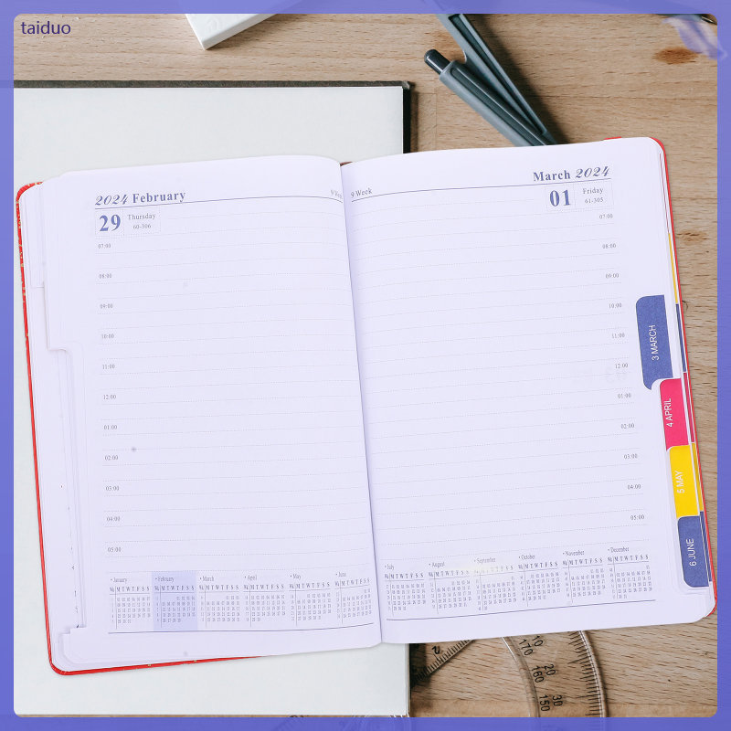 Notepad Schedule Plan Weekly Planner Desk Daily Planners taiduo
