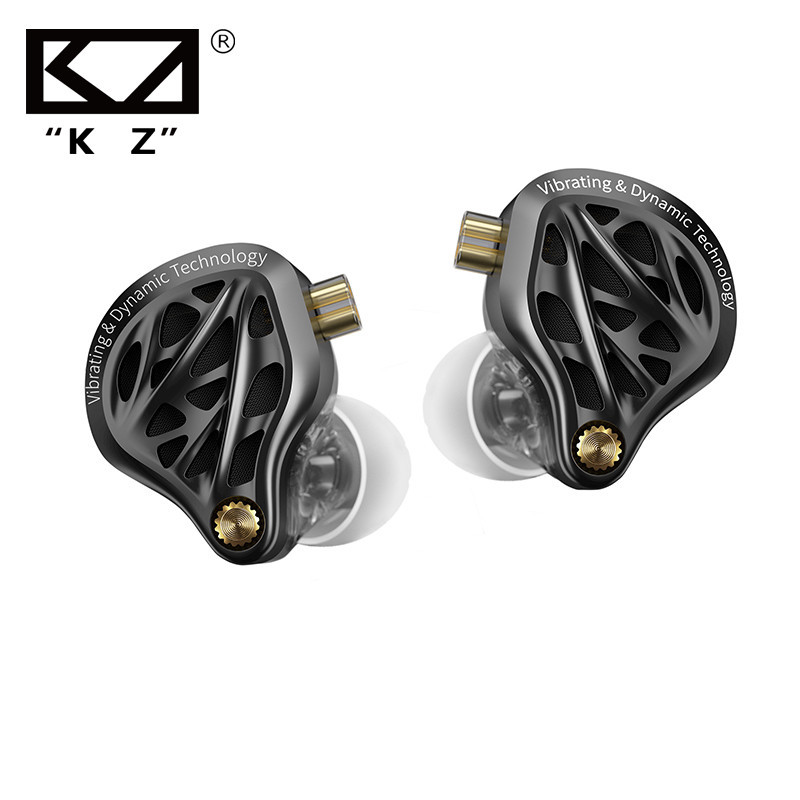 KZ Vibe X หูฟังแบบมีสายเบสการสั่นสะเทือนไฮไฟสเตอริโอสําหรับเล่นเกมเพลงหูฟังชนิดใส่ในหูแบบสปอร์ต