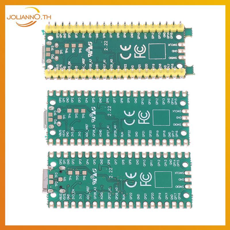 Joliann0 Raspberry Pi Pico Board RP2040 Dual-Core ARM Cortex-M0+ Type-C/Micro USB th