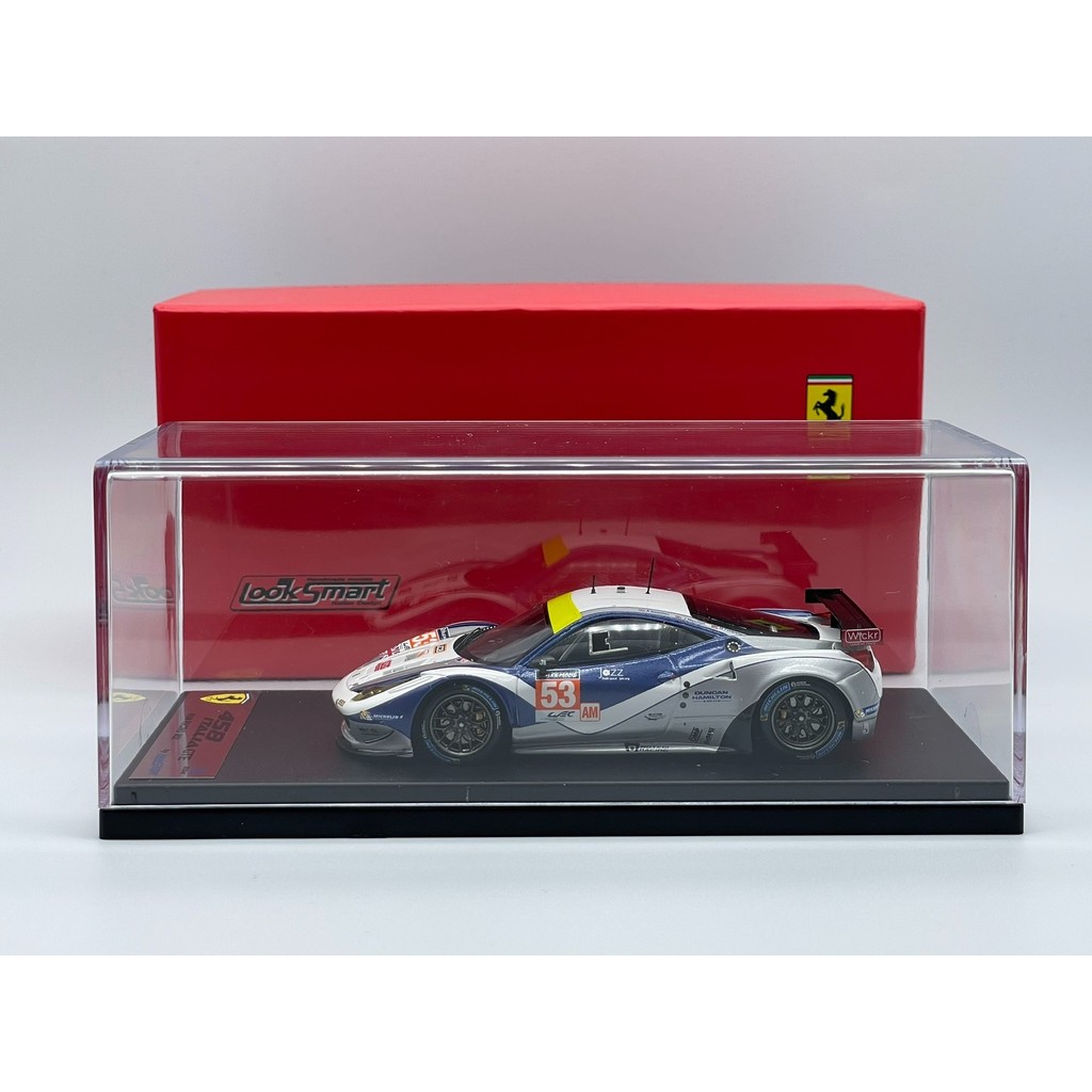 [สต๊อกพร้อม ติดต่อหากคุณมีคําถามใดๆ] 1/43 LookSmart Ferrari Ferrari 458