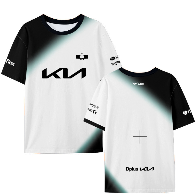 ใหม่ 2025 DK Team Uniform Jersey Showmaker S15 Competition เสื้อยืดแขนสั้นแห้งเร็ว