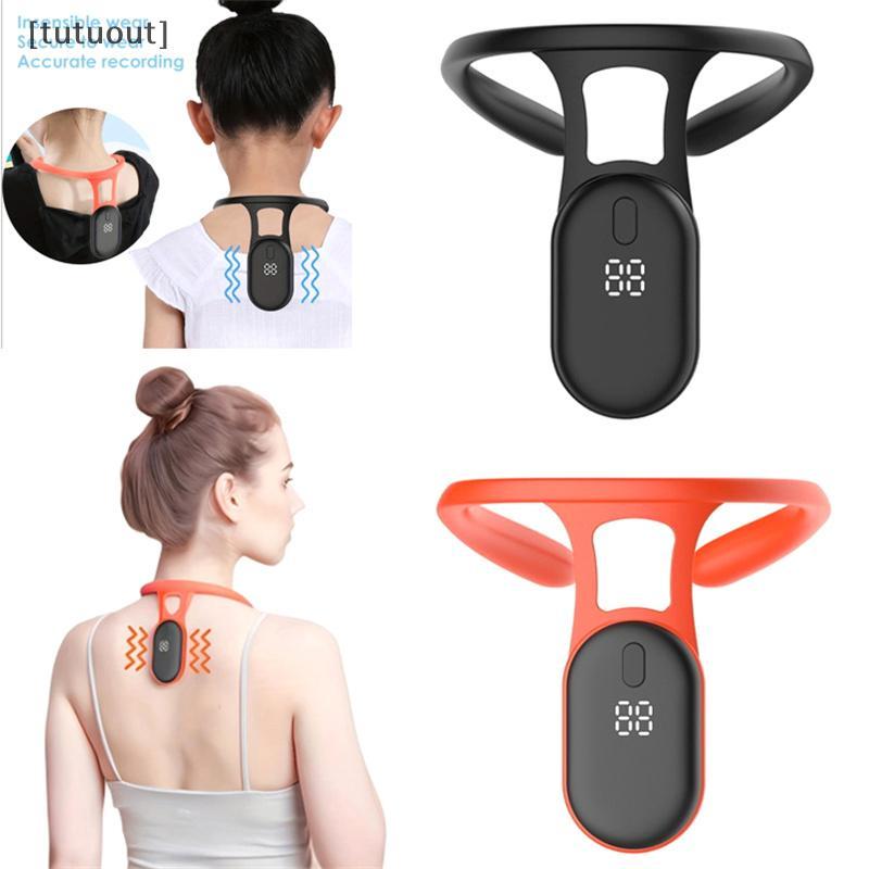 [tuout] Smart Posture Corrector Ba Posture Reminder Ne Hump Correct Realtime Scientific Posture Trai