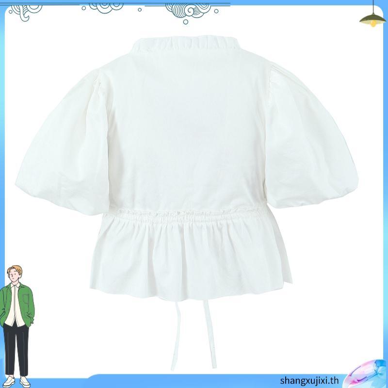 RIKA น้องบารุเสื้อแขนบอลลูนมีซับใน