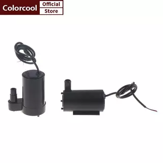 TH DC 5-12V ปั๊มมอเตอร์ไร้แปรงเสียงรบกวนต่ํา 3L/Min Mini Micro Submersible Water Pump HH
