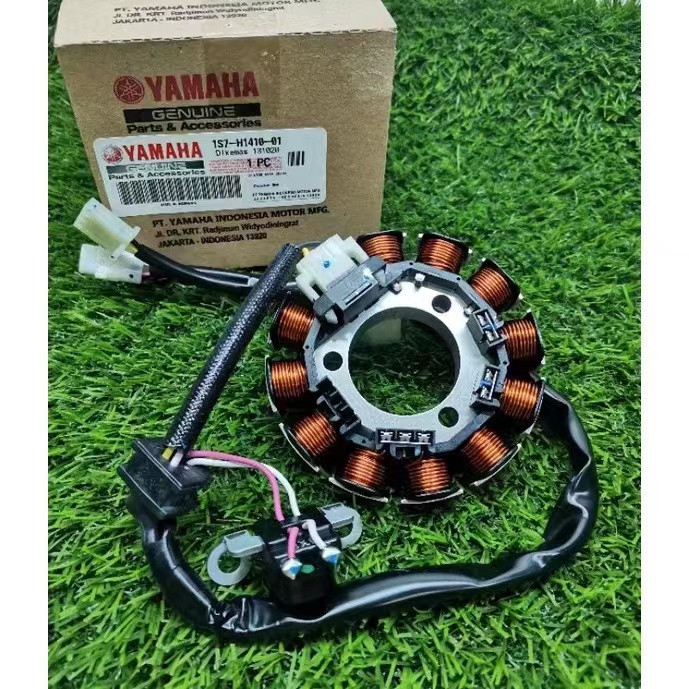 ข้อเสนอ - 100% V1-V7 LC 135 STATOR 135LC FUEL COIL LC135 STATOR ASSY MAGNET KOIL 1S7-H1410-01 V2 V3 