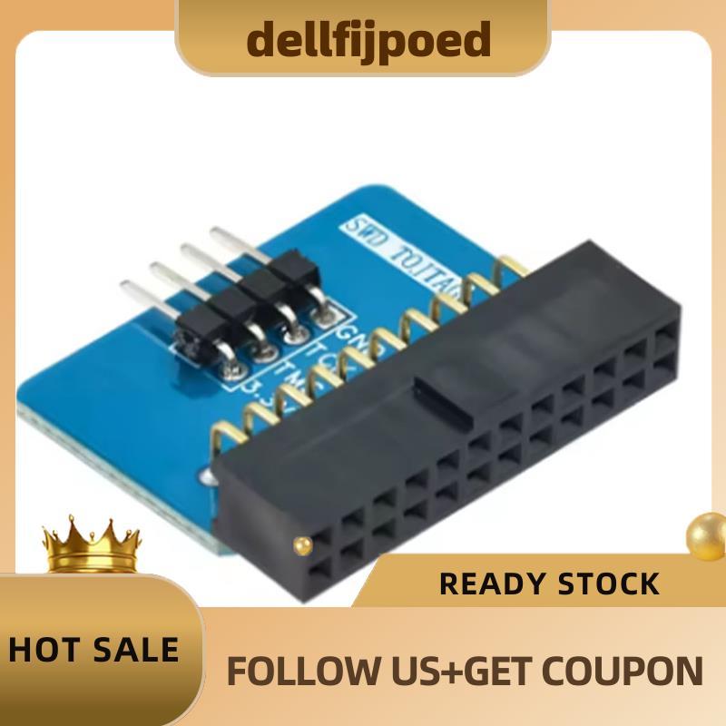 อะแดปเตอร์บอร์ด SWD ถึง JTAG 20P 2.54 มม.สําหรับอินเทอร์เฟซ 4P Pin SWD