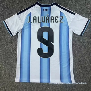 เสื้อฟุตบอลอาร์เจนตินา 2026 ฟุตบอลโลก เบอร์ 7 และ 10 เสื้อเมสซี่