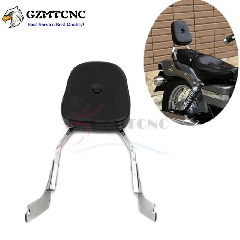 LY รถจักรยานยนต์กระเป๋าเดินทาง Sissy Bar ที่ถอดออกได้พนักพิงสำหรับ Honda Rebel 250 CMX-250 CA-250 CA