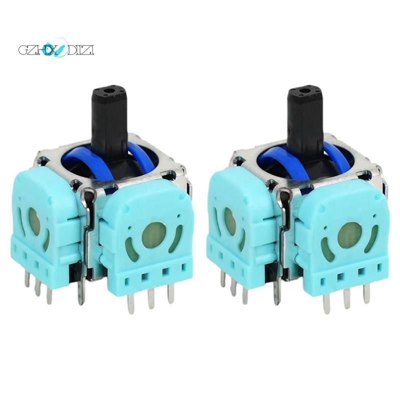 GzhxdiiziGaming Parts สําหรับ 2 ชิ้นเปลี่ยน Hall จอยสติ๊ก TMR Magnetoresitive Controller อุปกรณ์ซ่อม
