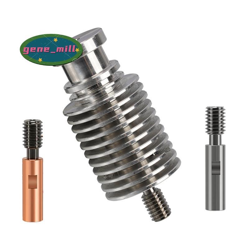 3D V6 Heatbreak Heatsink Kit ชุดอัพเกรดระยะทางสั้นสําหรับชิ้นส่วนเครื่องพิมพ์ Hotend