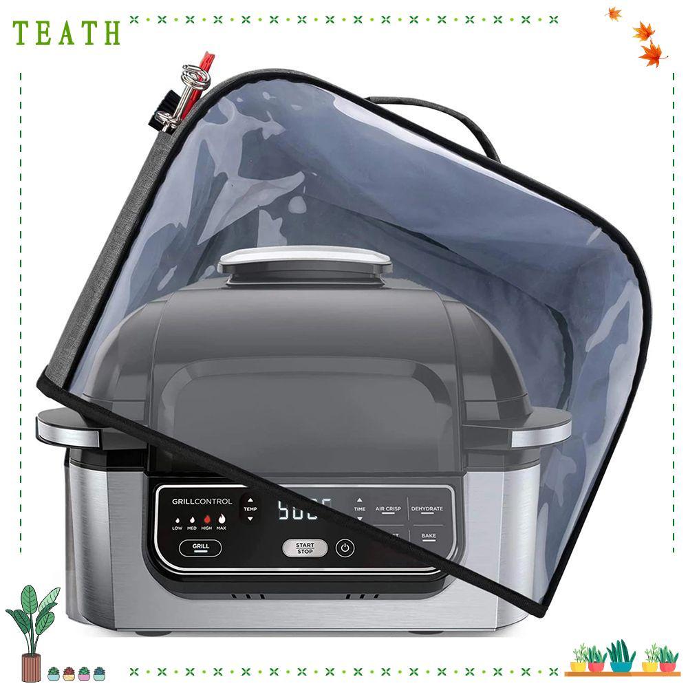 TEATH สําหรับ Ninja Foodi Grill PVC Toaster Cover Kitchen Home Air Fryer Cover