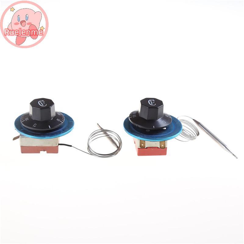 ถูกต้อง 220V 16A สวิตช์ควบคุมอุณหภูมิเทอร์โมหน้าปัดไฮเทคสําหรับเตาอบไฟฟ้า TH