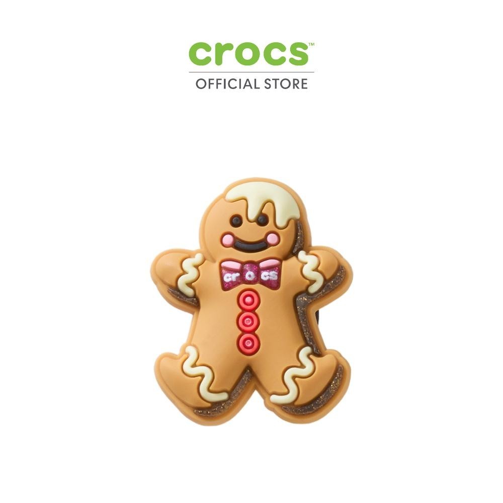 CROCS ตัวติดรองเท้า JIBBITZ™ CUTE GINGERBREAD COOKIE รุ่น 10016636 - MULTICOLOR