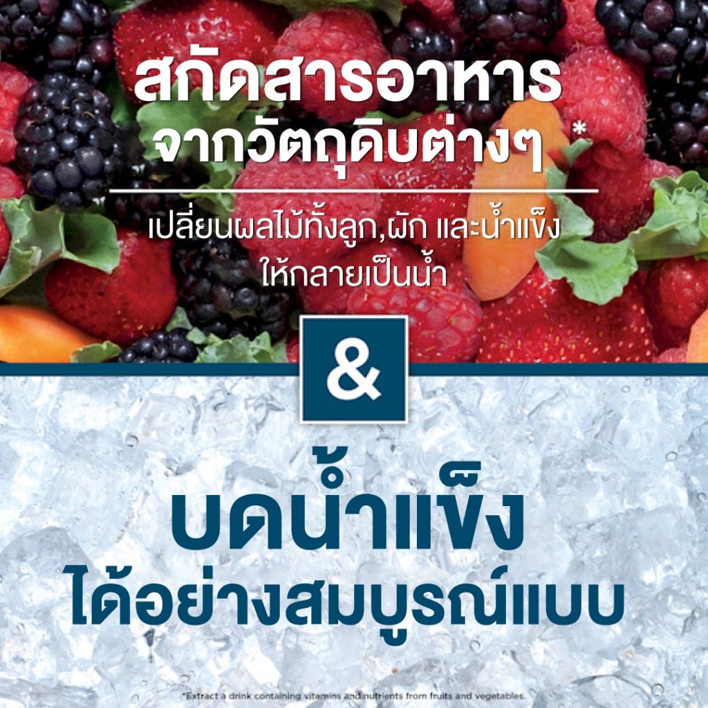 Ninja Foodi เครื่องปั่น สกัดสารอาหาร Nutri-Blender Pro with Auto IQ Technology BN500 ราคา ถูกที่สุด ดีลบีเคเค แกลเลอรีภาพที่ 8