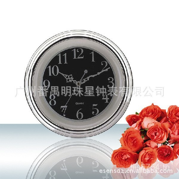 เงียบ40ซม.pw031นาฬิกาทรงกลมโปรโมชั่นคลาสสิก Wall Star ของขวัญสไตล์ยุโรป Pearl Wall Clock นาฬิกา BSTO
