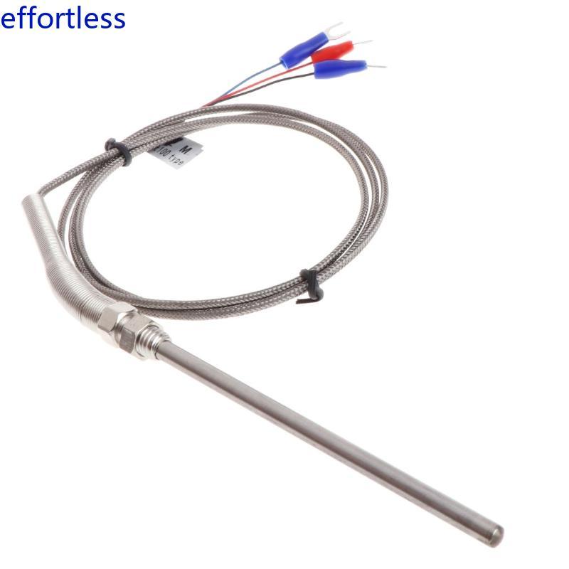 EL Professional Pt100 Thermocouple M8 สกรูความยาว 1 เมตร-หัว 5mmx100mm