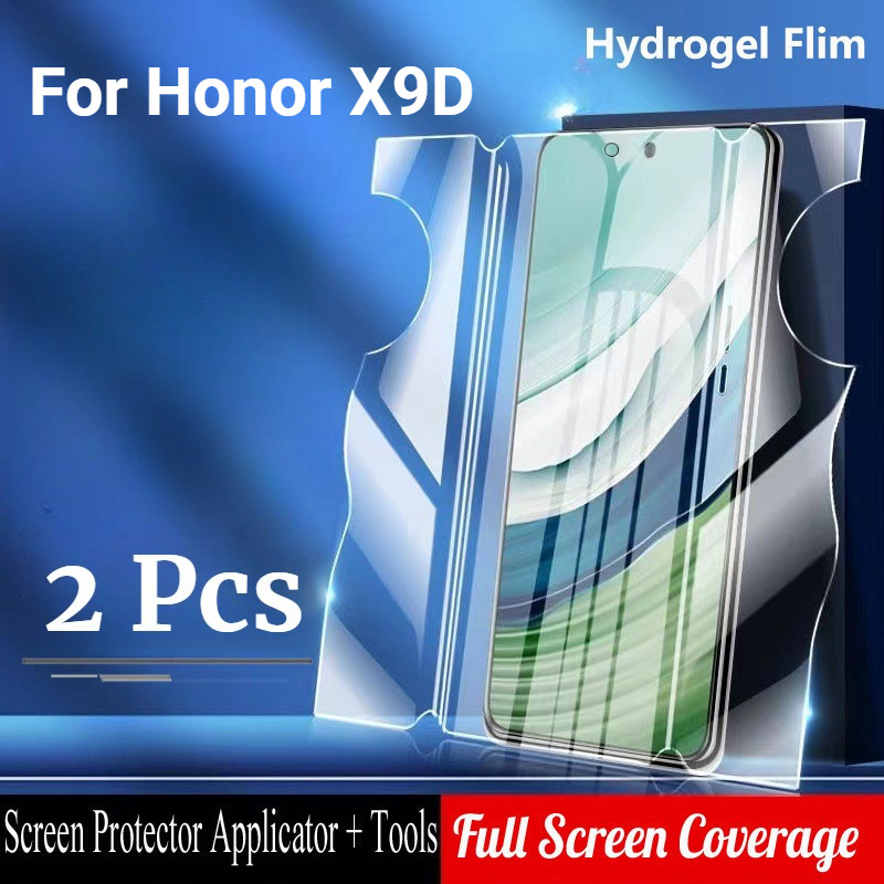2 ชิ้น Honor X9D 5G Soft Hydrogel Screen Protector สําหรับ Honor X9D X9C X9B 200 90 X9A Pro 4G 5G