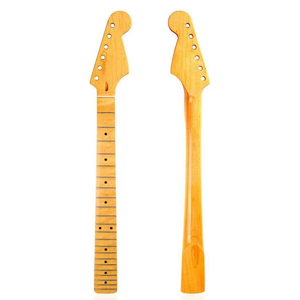 YXa-[Bright] 22nd fret ST กีตาร์ไฟฟ้าคอ Handle, Maple Fingerboard สําหรับ ST Strat Stratocaster