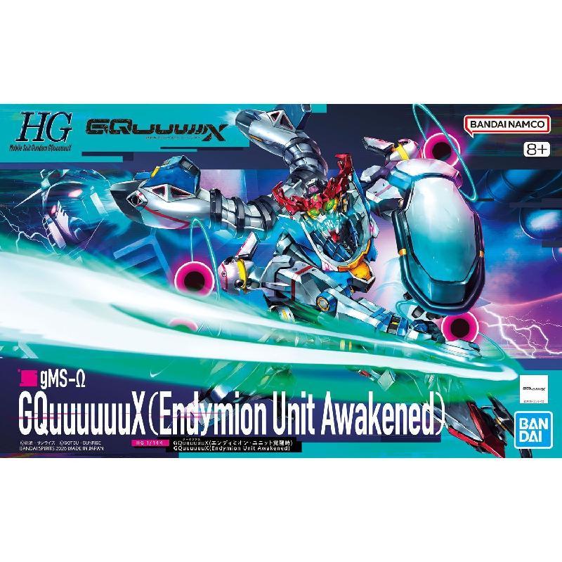 พร้อมส่ง Bandai HG 1/144 GquuuuuX G Quarks Endeen Awakening Assembly Model