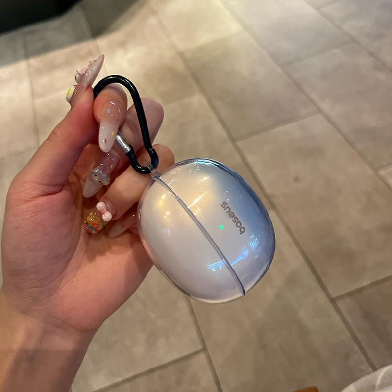 เหมาะสําหรับ Baseus Boie MC1 Pro หูฟังป้องกันกรณี Baseus mc1 หูฟังบลูทูธป้องกันกรณี