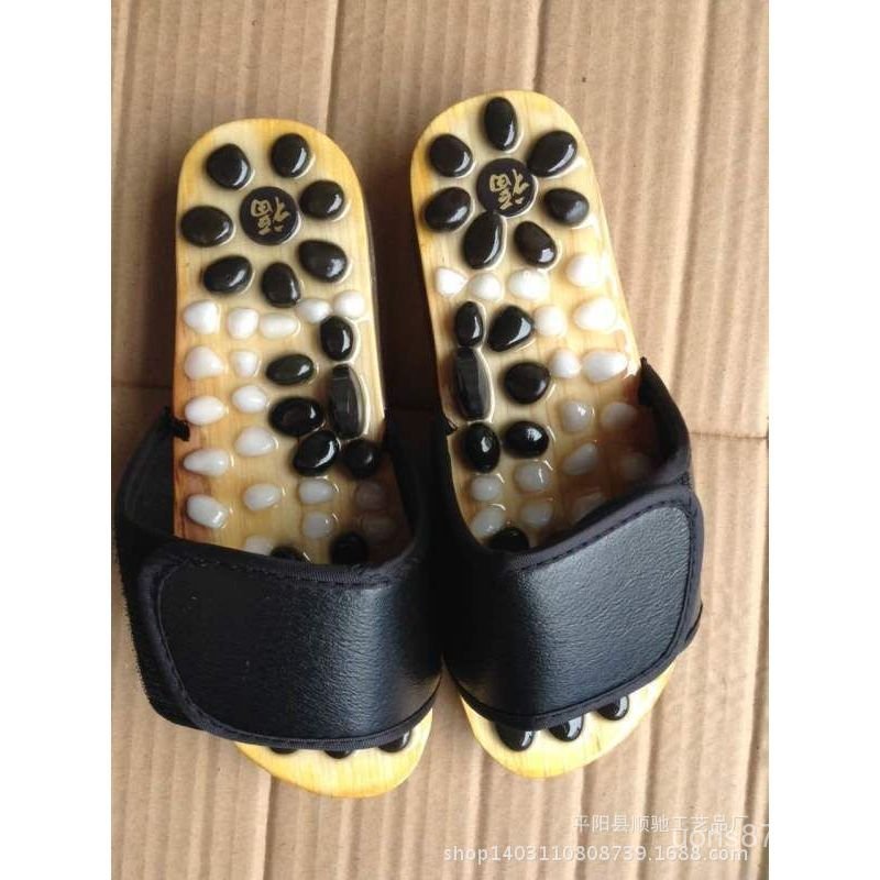 Pebble ขนาดใหญ่เท้า Acupoint Agate Stone ผู้ผลิตหยกขายส่งนวด OEXL