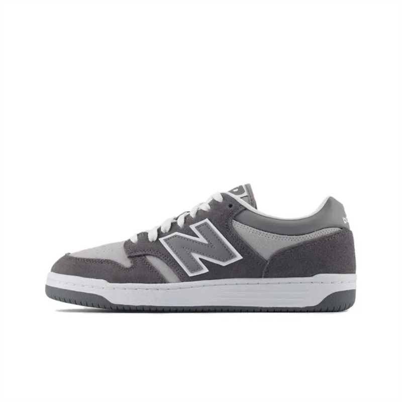 สินค้าแท้อย่างเป็นทางการ New Balance NB 480 สีเทา BB480LEC รองเท้าผ้าใบ DZWW
