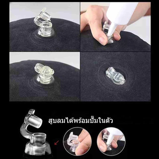 หมอนข้าง เป่าลม หมอนข้างเป่าลม สีน้ำเงิน ขนาดยาวกว่า คุ้มกว่า เบาะรองนั่ง แบบเป่าลม นิ่ม สําหรับเฟอร์นิเจอร์ผู้ใหญ่ แบบ นิ่ม สบาย หมอนข้างใยแบบแน่นไม่ยุบง่าย แฟชั่นสบาย ๆ พนักพิงครอบครัว