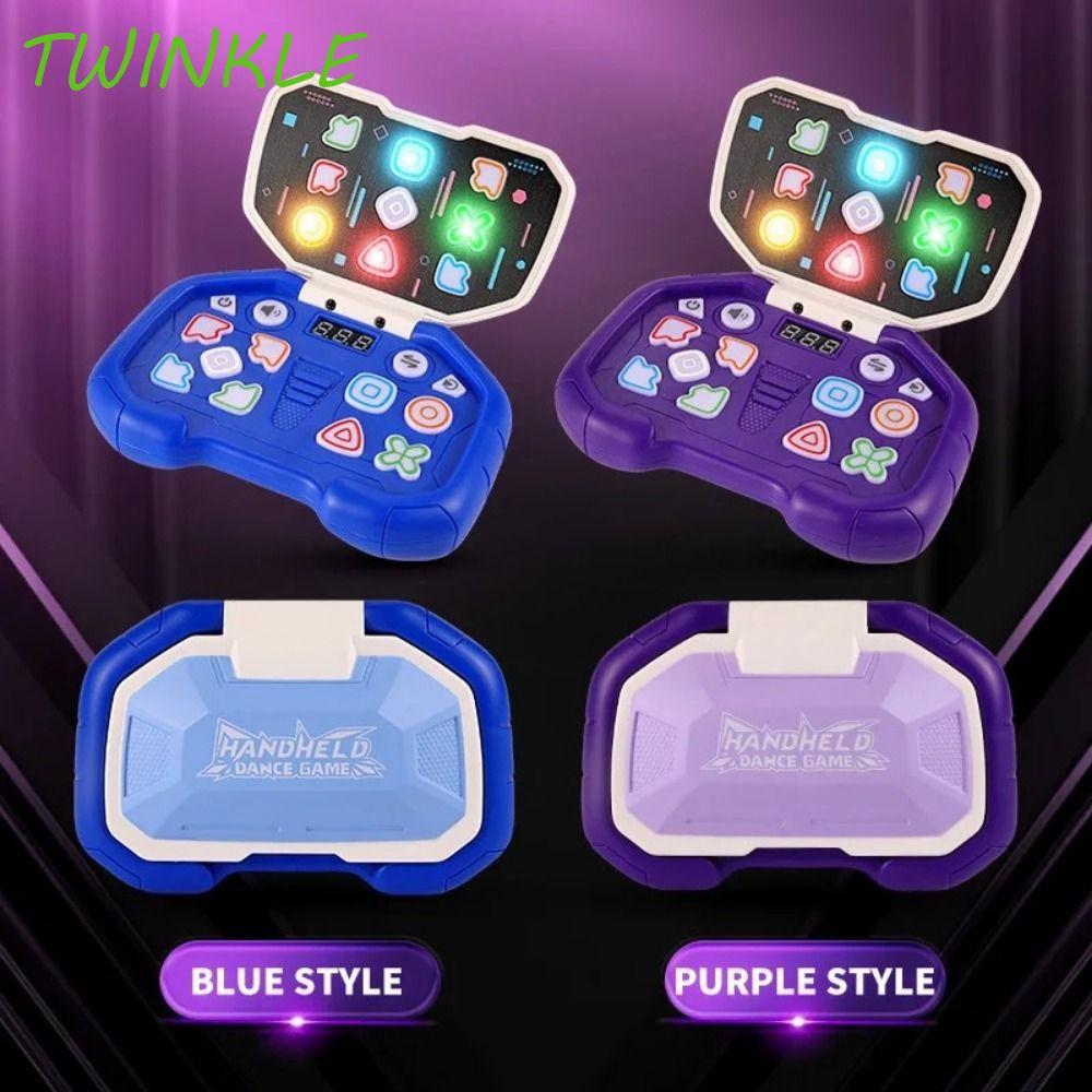 TWINKLE1 Rhythm Master, Flip Design Quick Press Training Game|ระดับท้าทายเด็ก Gits ปุ่มกดไฟกระพริบ Rhythm Dance เกมเด็กการฝึกอบรม