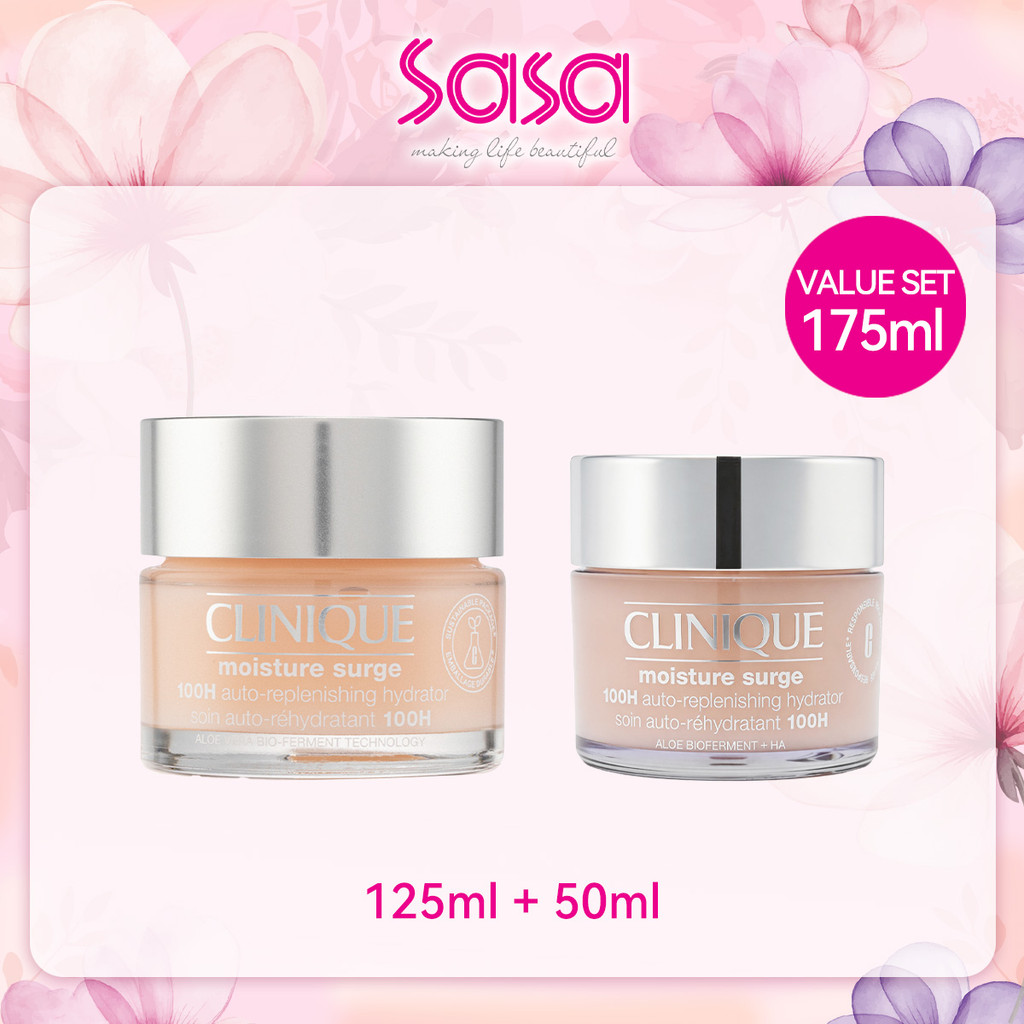 Clinique Moisture Surge™ 100H Auto-Replenishing Hydrator Value Set (125ml + 50ml)