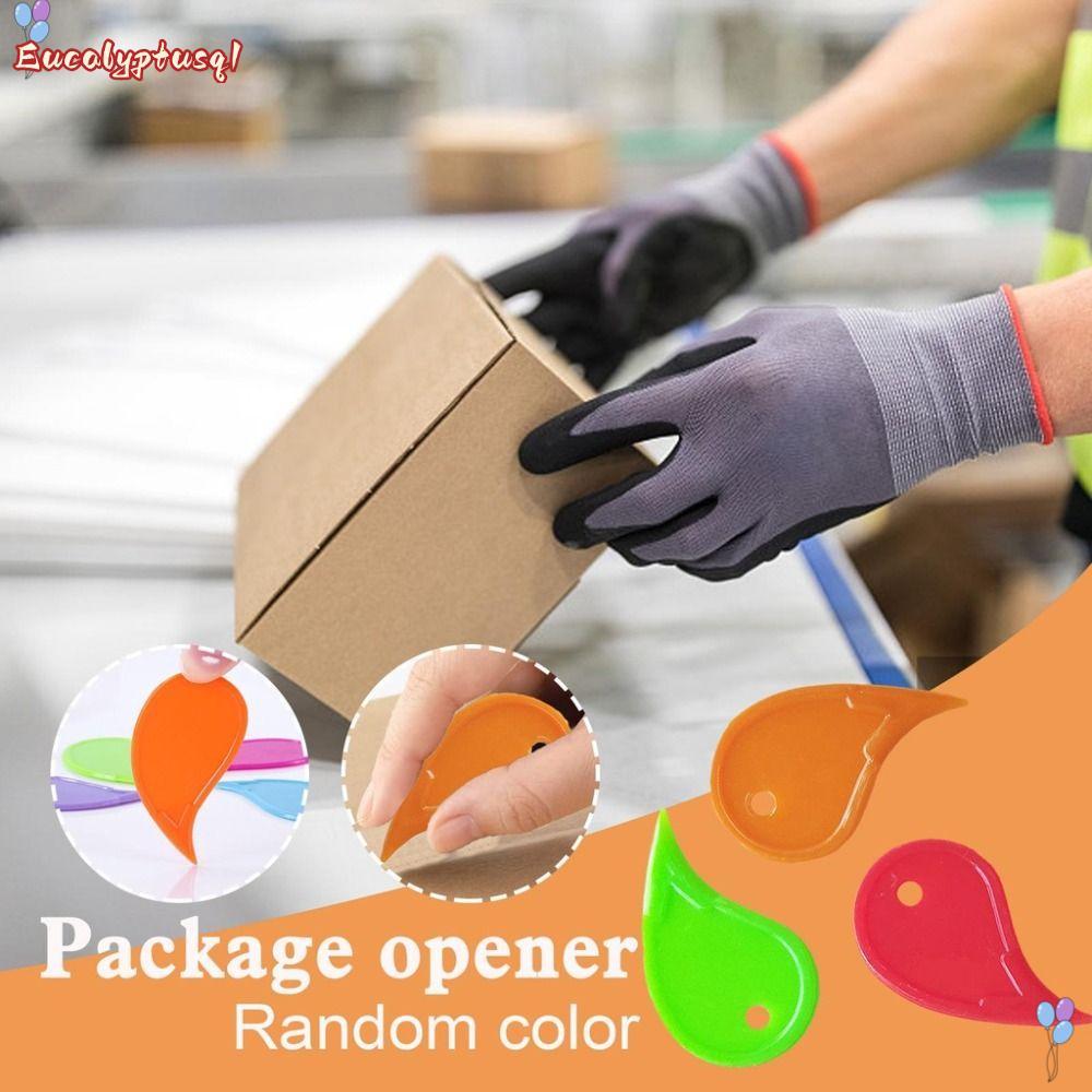EUCALYPTUSQ1 1/10pcs Express Package Can Opener, แบบพกพามินิกล่องพลาสติก, เครื่องตัดกระดาษนิรภัย Hom
