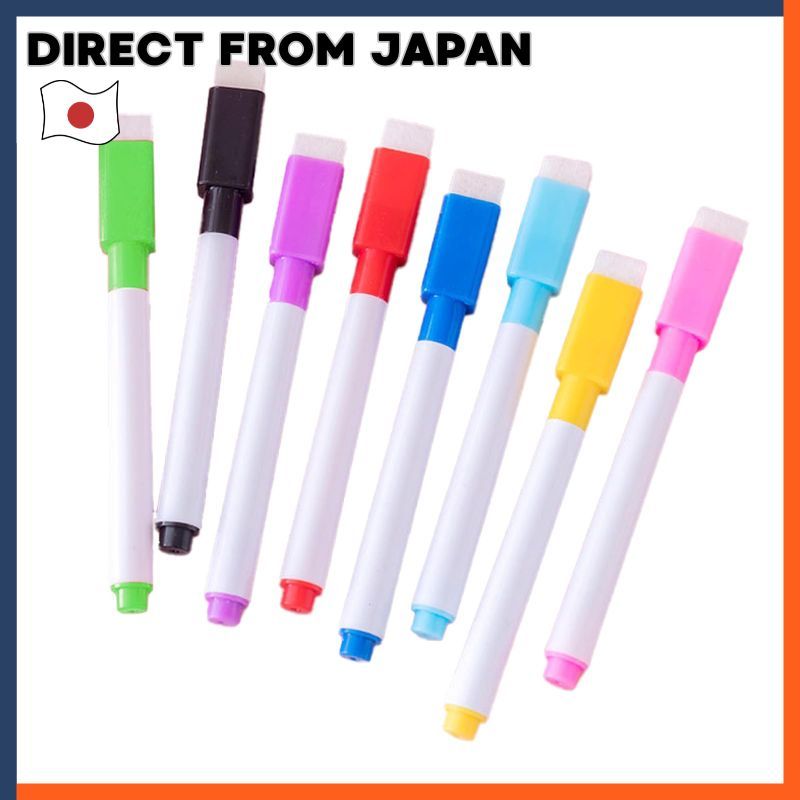 Mon Amulette Whiteboard Marker Set 8 Pieces Whiteboard Pen
