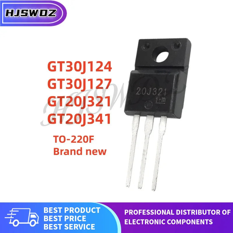 10 ชิ้น GT30J124 GT30J127 GT20J321 GT20J341 30J124 30J127 20J321 20J341 TO-220F ทรานซิสเตอร์คุณภาพดี