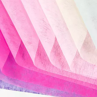 กระดาษห่อช่อดอกไม้ ผ้าฝ้าย 48×48 ซม. (28 แผ่น) สีสวย มินิมอล สำหรับจัดช่อ/DIY